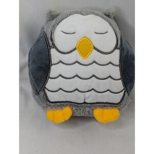 Young Living Gray Feather Owl Plush 6 Inch Stuffed Animal Toy